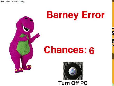 Barney ERROR 2: The Return