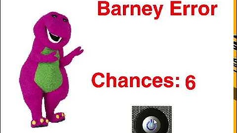 Barney ERROR 2: The Return