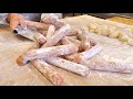 눈을 뗄 수 없는 압도적 스피드! 도너츠 달인의 현란한 기술! 도너츠, 꽈배기 | How Korean Donuts are Made | Korean street Food