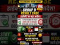 GROUP D CASE CLOSE बड़ी खुशखबरी आई सामने Result kal tk