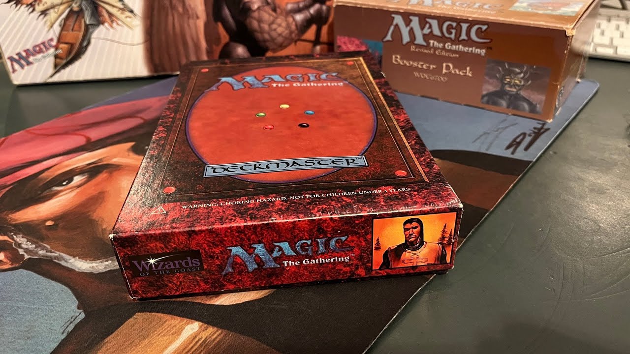 Unboxing the MTG 1995 4th Edition Giftbox, Old School Magic the Gathering