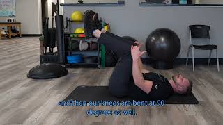 Diaphragmatic Breathing with Dead Bug Part TWO With Crystal Lake IL Chiropractor Dr. Steffan Miller