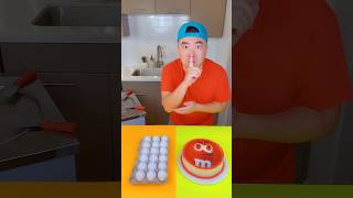 M&M's cake vs spicy sauce ice cream challenge! 🍨 #funny #shorts by Ethan Funny Family