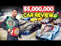 WE REVIEW THE CHAMP MIKEY GARCIA'S $5,000,000 SUPER CAR COLLECTION!!