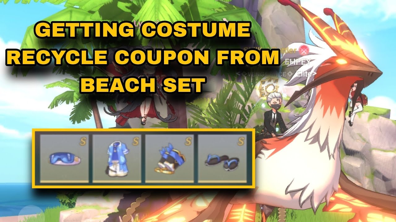 The Legend of Neverland: Costume Recycle Coupon from Beach Set - YouTube