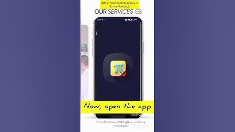 Pi Note Using HTML, CSS & JavaScript | Web Dev Project #short #sticky-note #shorts #ad-20