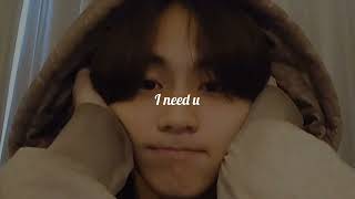 Enhypen - I need u {bts cover} *speed up* Resimi