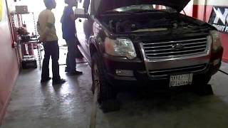 Ford Explorer Dyno Tuning 2 - فورد إكسبلورر 2008 - برمجة داينو