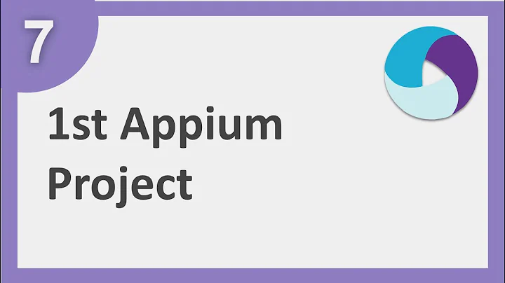 Appium Beginner Tutorial 7 | First Appium Project with Java