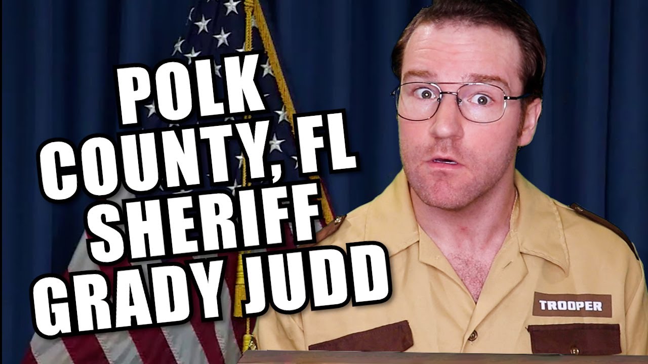 Grady Judd Polk County, FL Sheriff Holds An Important Press Conference ...