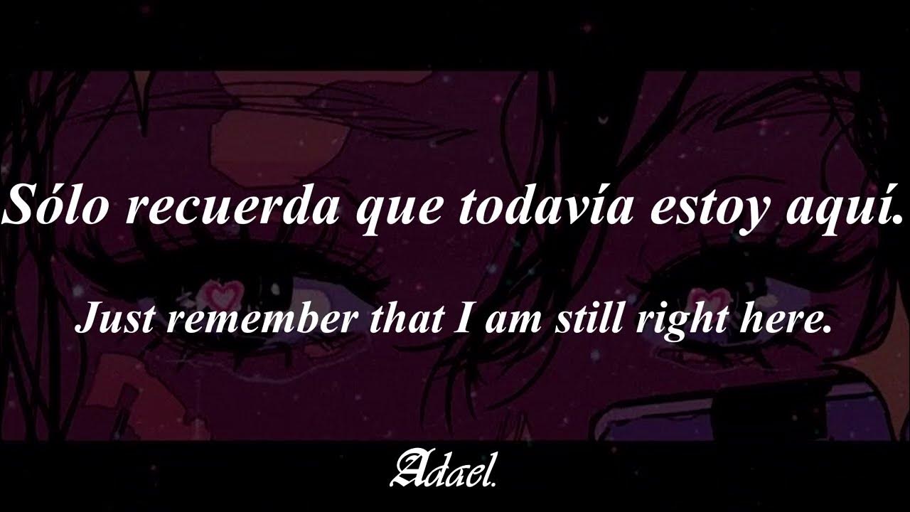 Lil Peep - Right here (feat. Horse Head) (Lyrics // Sub Español) Lil Peep - Right here (feat. Horse Head) (Lyrics // Sub Español)
