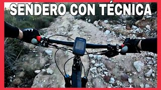 SENDERO CON TECNICA en Linares [Gallos MTB]