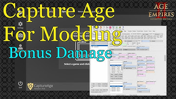How Capture Age benefit modding and bonus damage calculation in Advanced Genie Editor