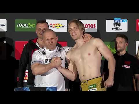 Jacek Murański replaced his son! Surprise at the weigh-in ceremony | FEN 34