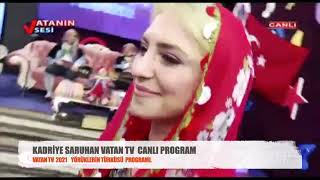 Kadriye Saruhan  [ Dam başında sarı çiçek ]                                CANLI Performans VATAN TV