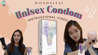 Wondaleaf Unisex Condom as an Internal Condom Instructional Video