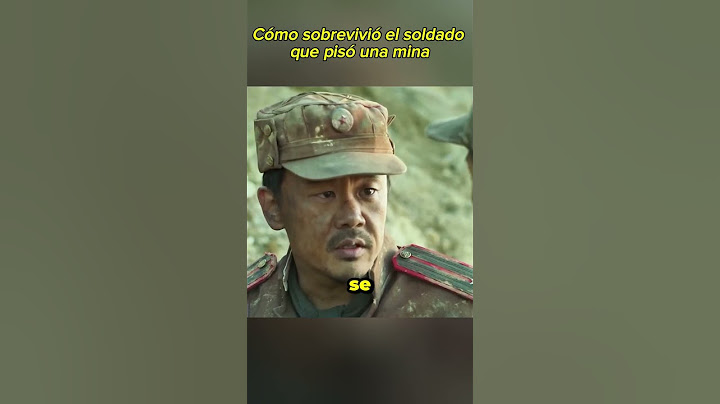 Cómo sobrevivió el soldado que pisó una mina #shorts #peliculas