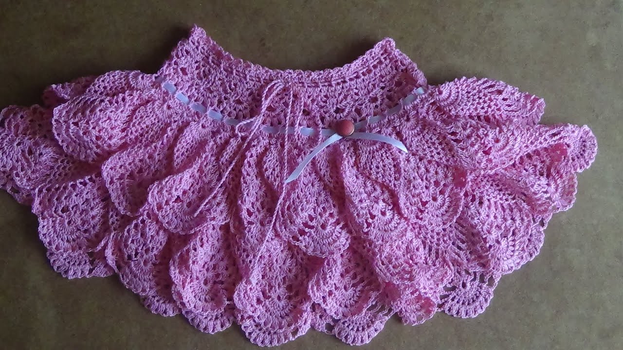 ⁣Юбочка крючком для девочки. Часть 1 . Skirt crochet for girl