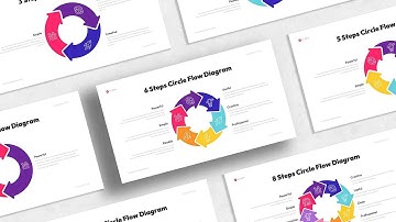 Circular Flow Diagram Template for PowerPoint and Google Slides Free Download