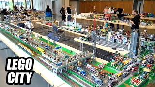 Huge LEGO City Built by 7 People!