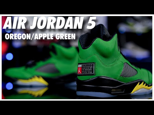 jordans 5 green