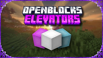HOW TO USE ELEVATORS IN OPENBLOCKS ELEVATOR 1.21.0 | ADDON | MINECRAFT BEDROCK