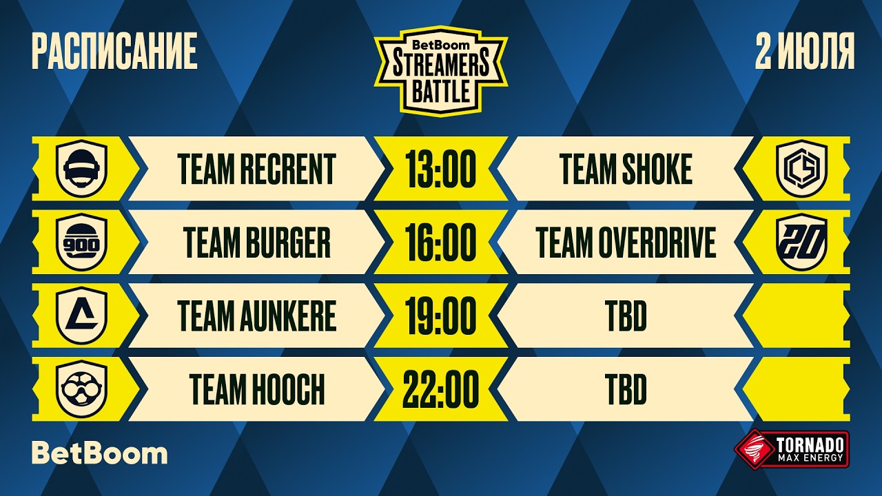 Team hooch [2:0] Team Burger | Bo3 | BetBoom Streamers Battle CS #5 | Playoffs | Day 1