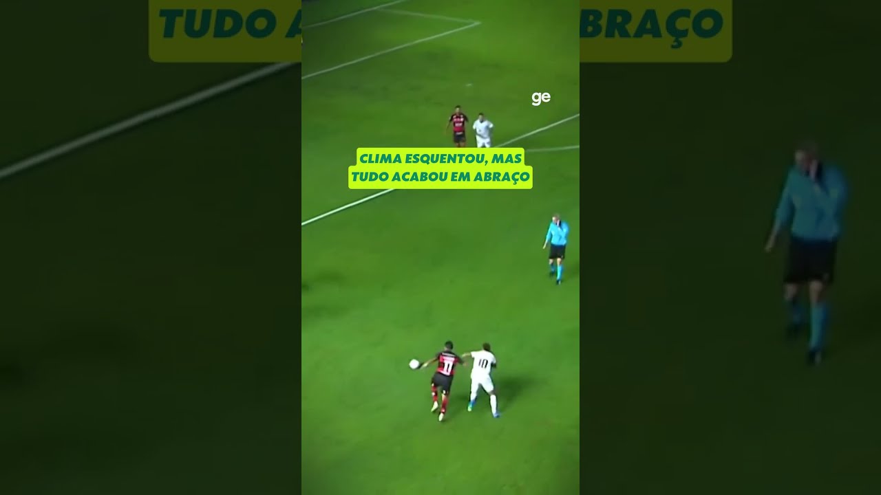 NEYMAR DÁ CANETA EM PAQUETÁ, CLIMA ESQUENTA, MAS TUDO TERMINA EM ABRAÇO | #shorts | ge.globo