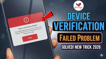 Vyom App Device Verification Failed Problem | Device Verification Failed In Vyom App