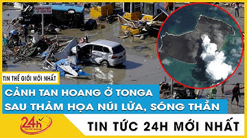 Tổng hợp những hình ảnh kinh hoàng sau sự cố tràn dầu ở Peru do sóng thần kích hoạt từ núi lửa Tonga