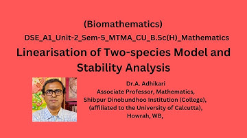 U-2.2 Linearisation of Two-Species Non-Linear System and Stability Analysis of Steady States