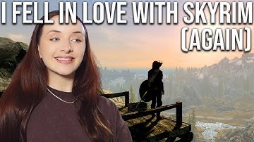 This is JUST what I needed!💙| First Time Playing SKYRIM | Blind Playthrough in 2025 [23]
