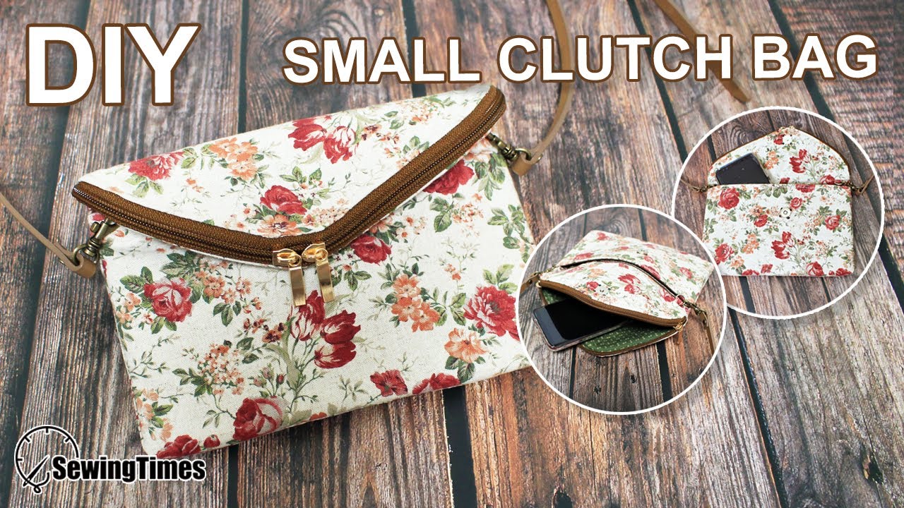 DIY Wristlet Clutch Purse Sewing Tutorial- Made With The Cricut Maker -  Hello Creative Family