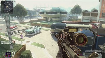 Black Ops 2 Quick scope open lobby BARBRA GOES HARD!