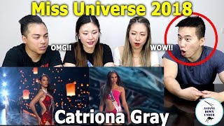Miss Universe 2018  Catriona Gray Philippines Highlights | Reaction  Asians Down Under