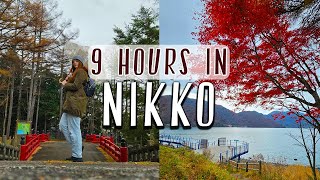 9 Hours in Nikko, Japan | Fall Leaves and Food