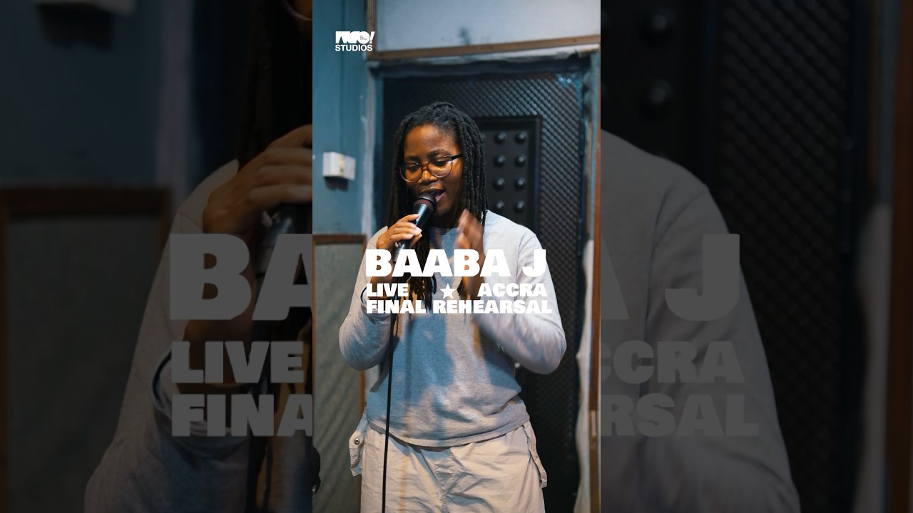 Final Rehearsal before Baaba J Live Accra this Sunday 7, June 2026 #homecomingconcert #wedeyoutside