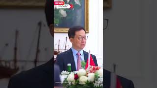 "Wapres Gibran Temui PM Singapura, Bahas Dukungan Hilirisasi untuk Perekonomian Indonesia" #kalteng