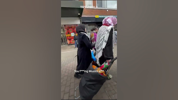 UK man harasses pro-Palestine activists