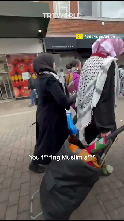 UK man harasses pro-Palestine activists