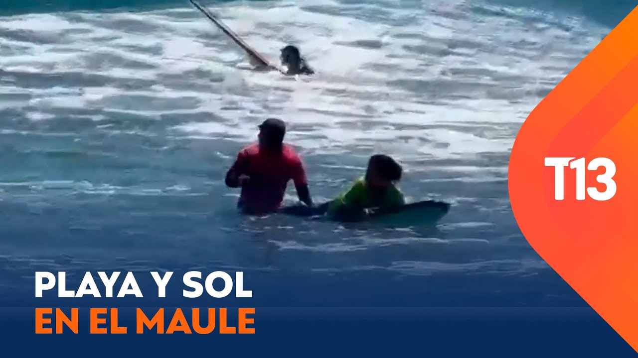 Vacaciones en el Maule: Pelluhue invita a surfear y comer delicias del mar