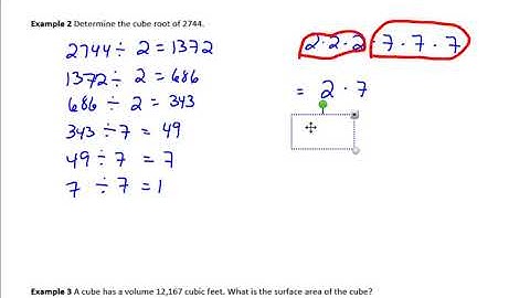 3.2 Perfect Squares, Perfect Cubes and Their Roots