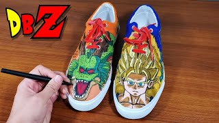 dragon ball z custom vans