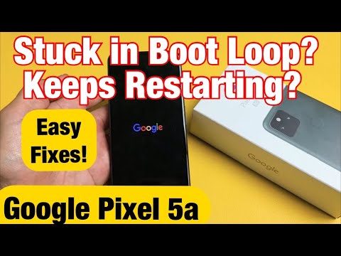 Pixel 5a: Stuck
