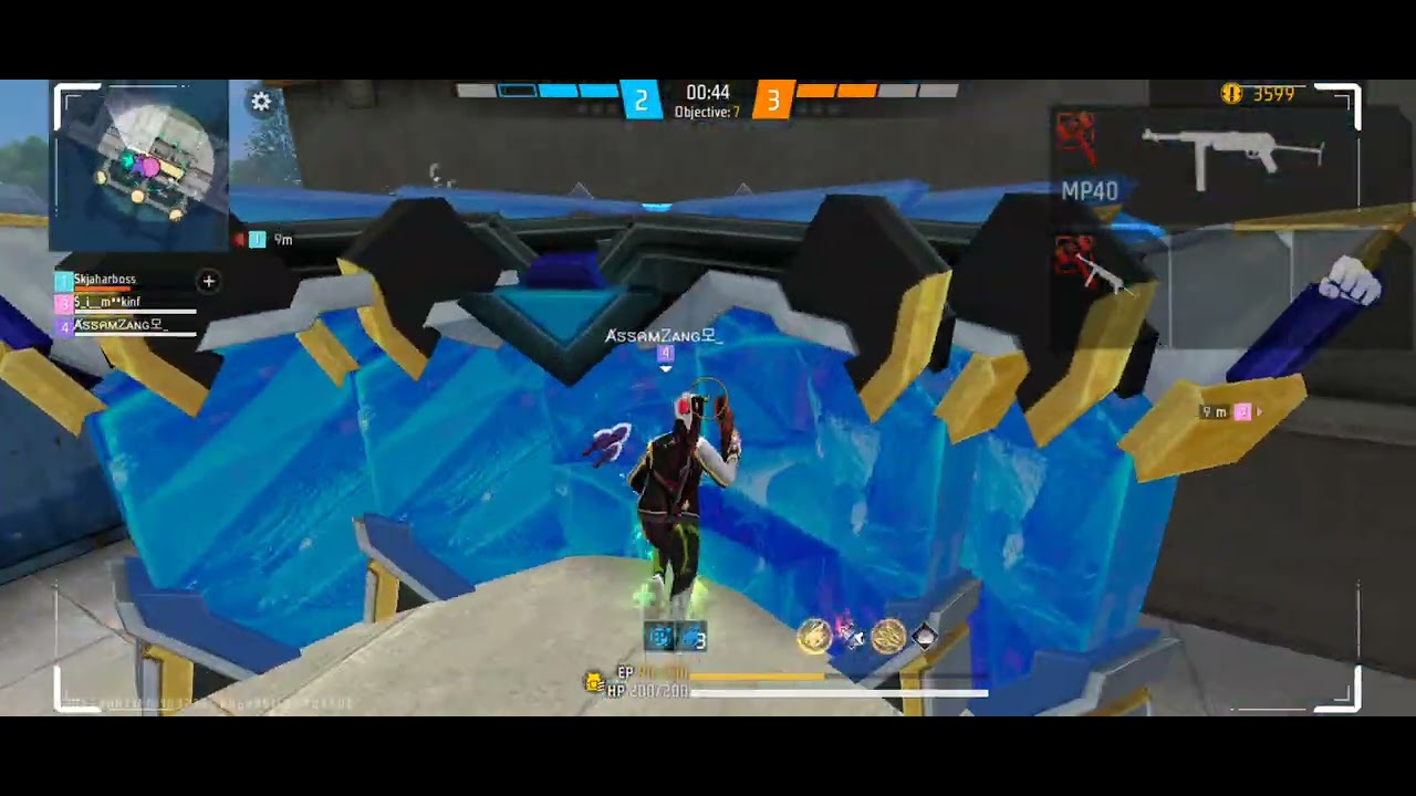 Mp40 👑 gameplay 1v3 full gameplay 