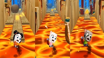 Talking Tom Gold Run Gameplay Walkthrough Part 19 My Talking Tom Friends android ios #iCatGame