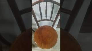 Pair Antique Thonet Dark Bentwood Bistro Chairs Fischel 20200515 142831