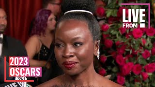 Danai Gurira PRAISES Angela Bassett's Black Panther Oscars Nomination | E! News Guide