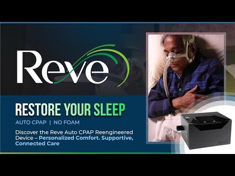 Reve  Restore Your Sleep - AUTO CPAP | NO FOAM | Sanrai Med - video from Sanrai
