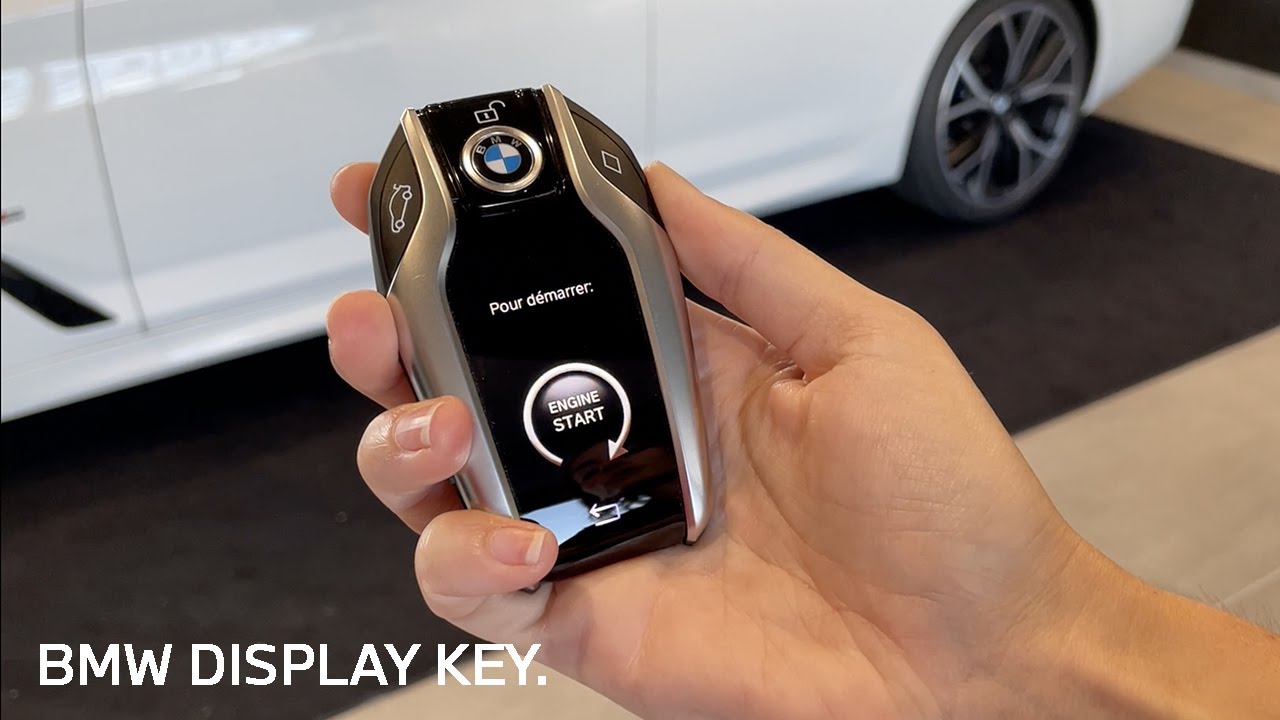 BMW DISPLAY KEY BMW Indigo YouTube
